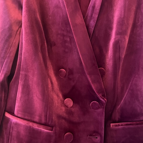 Express Women's Velvet Blazer - Picture 3 of 9